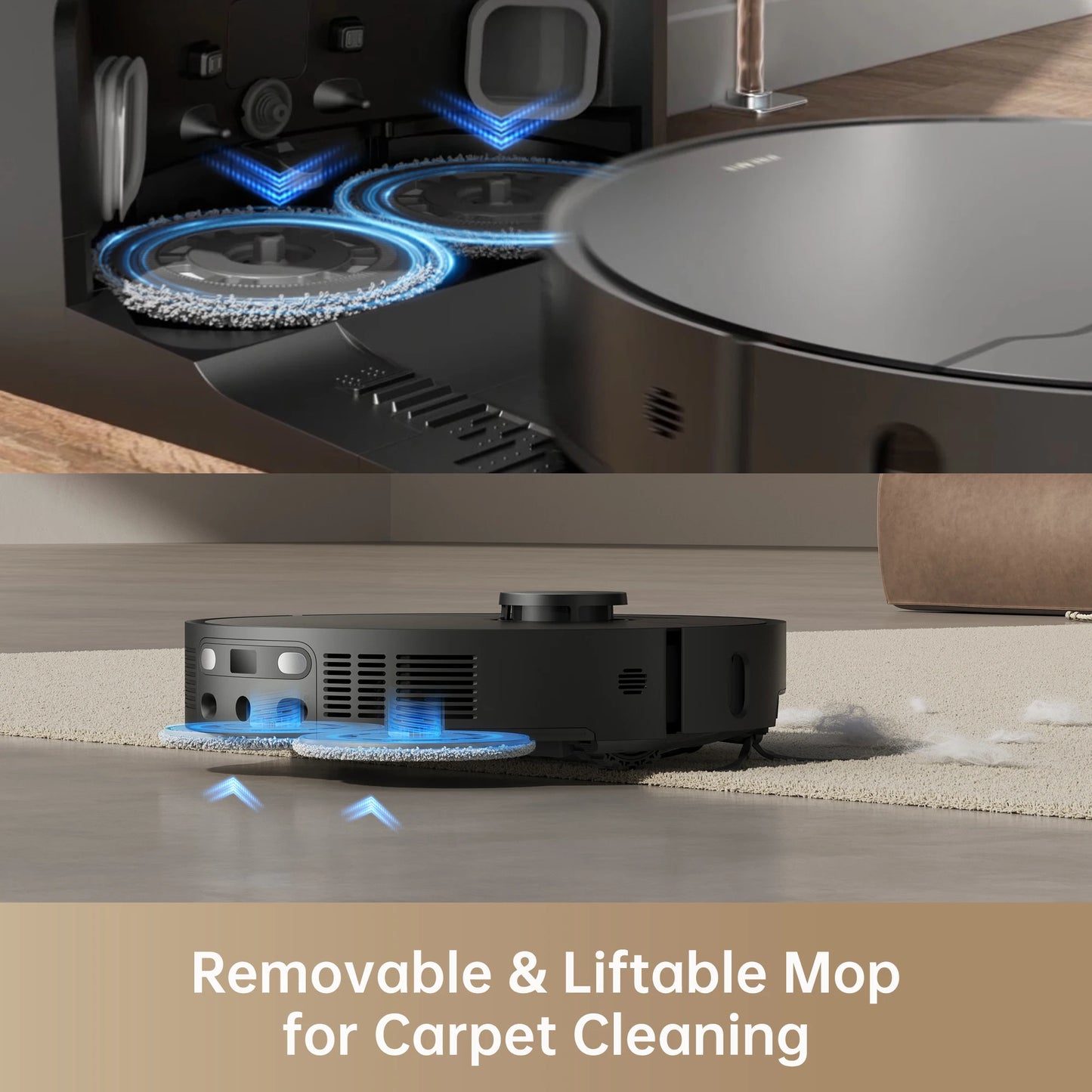 Dreame Govac 508 Robotic Vacuum With Liftable Mop Auto Empty