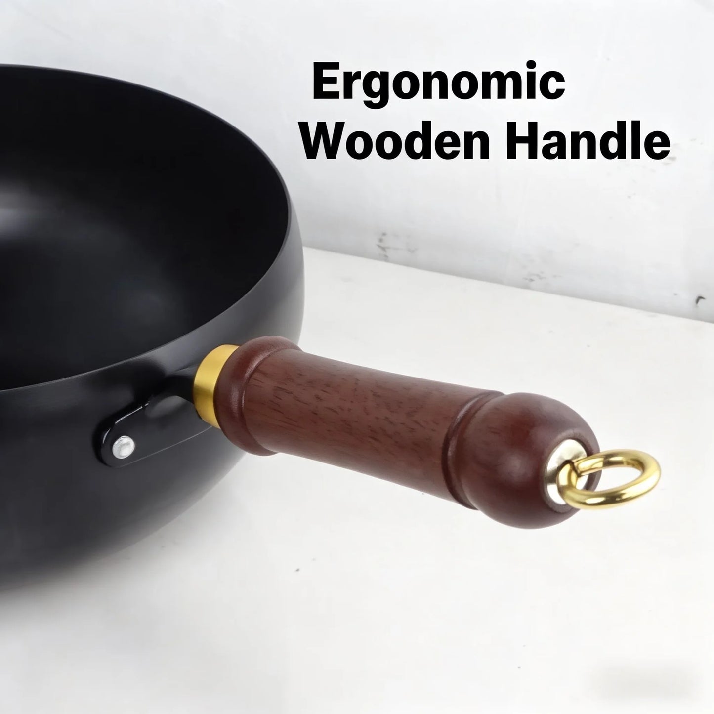 Uncoated Iron Frying Pan For General Use On Stoves