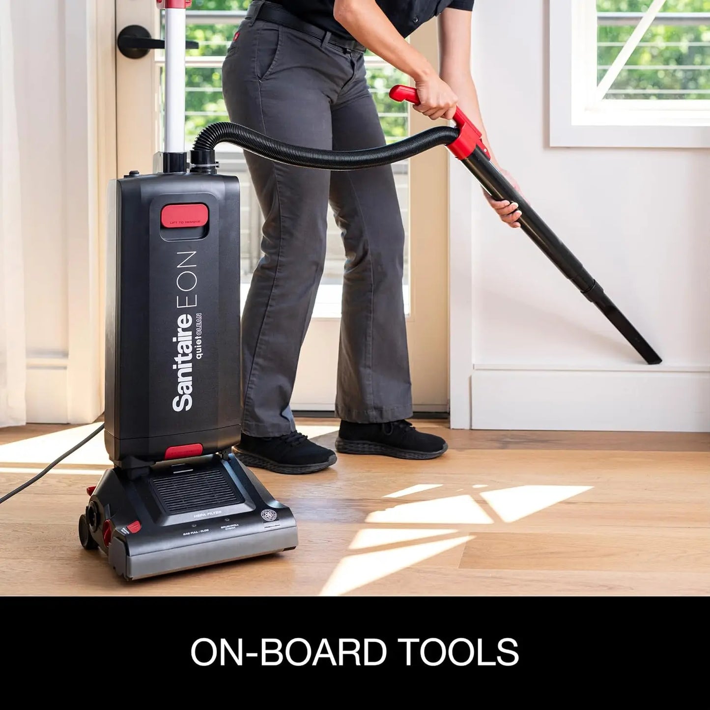 XMSJ Commercial Upright Vacuum Cleaner SC5500B Powerful Suction