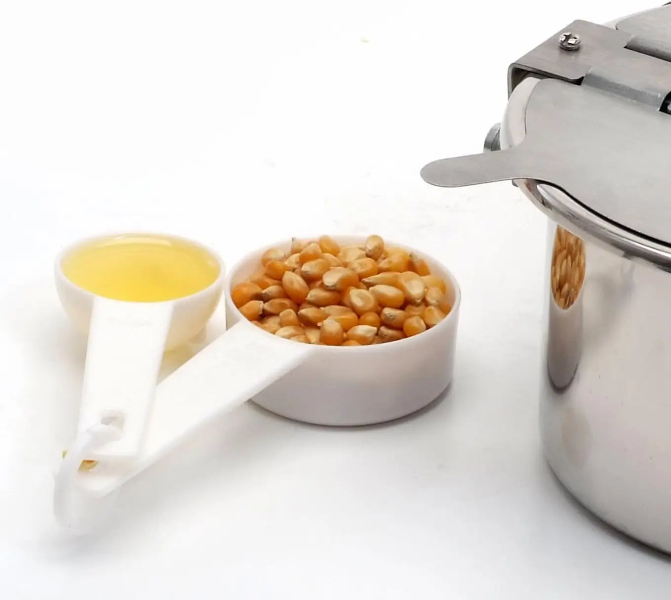 XMSJ Classic Carnival Tabletop Kettle Popcorn Popper Machine Retro Style