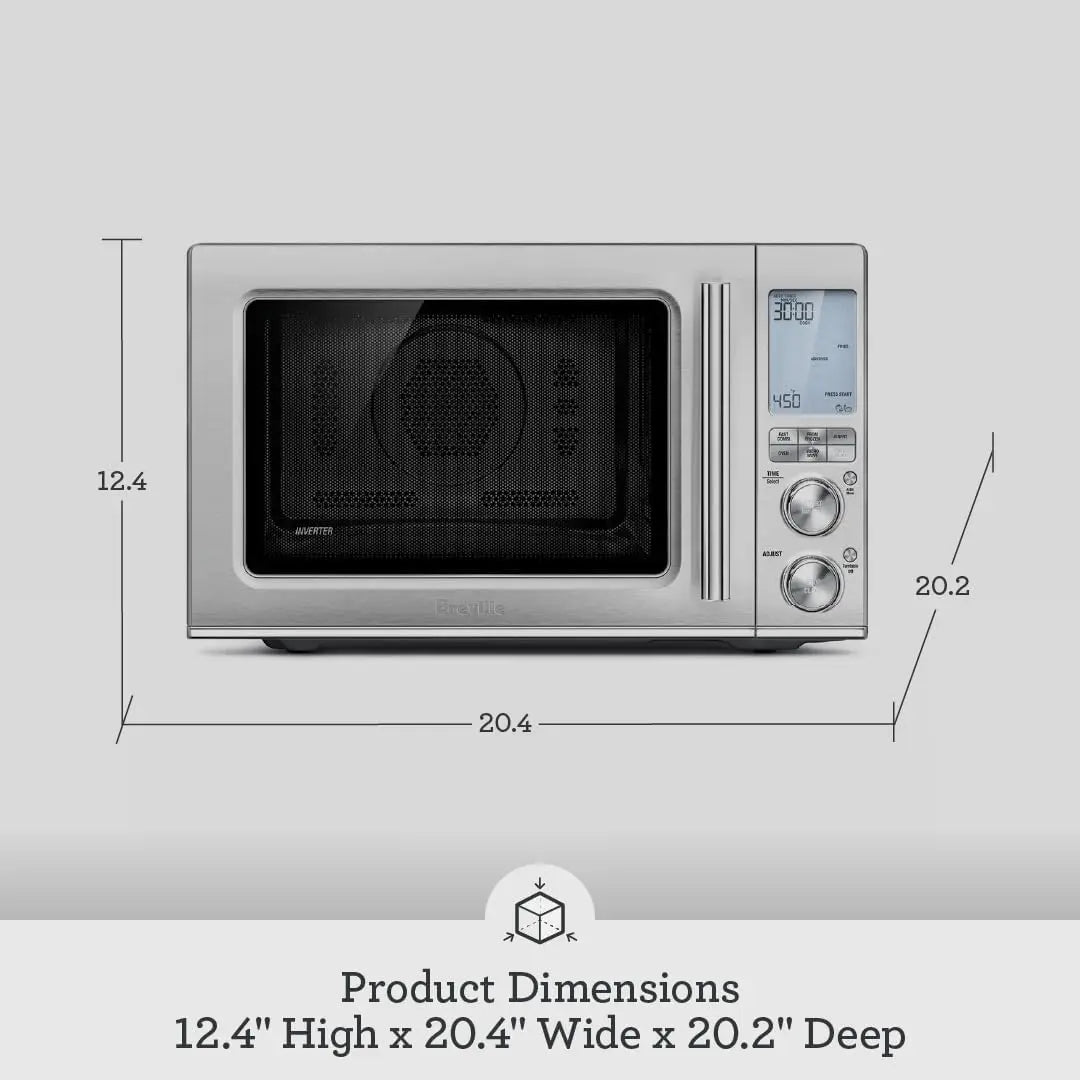 XMSJ BMO870BSS 3 In 1 Microwave Air Fryer Convection Oven