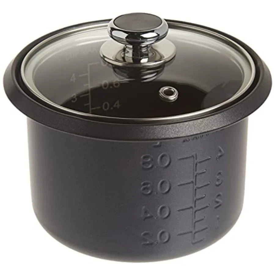 Stainless Steel Rice Cooker With Easy Clean Surface