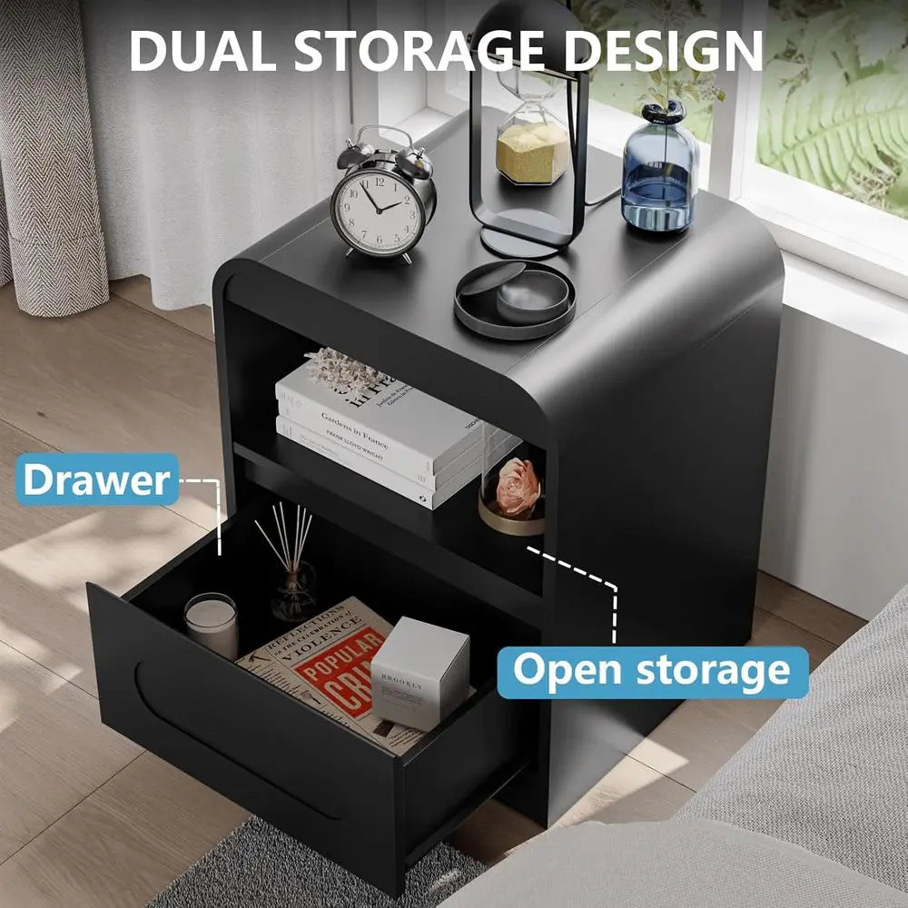 3-Piece Solid Wood Bedroom Set Dresser Nightstand Chest