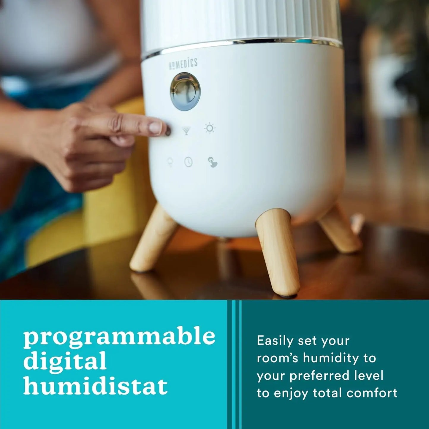 XMSJ Ultrasonic Humidifier For Bedroom Office Plants Healthier Air