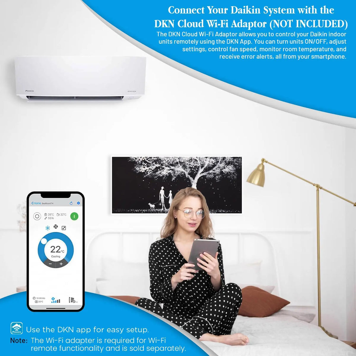 Ductless Mini Split Heat Pump Air Conditioner With Installation Kit
