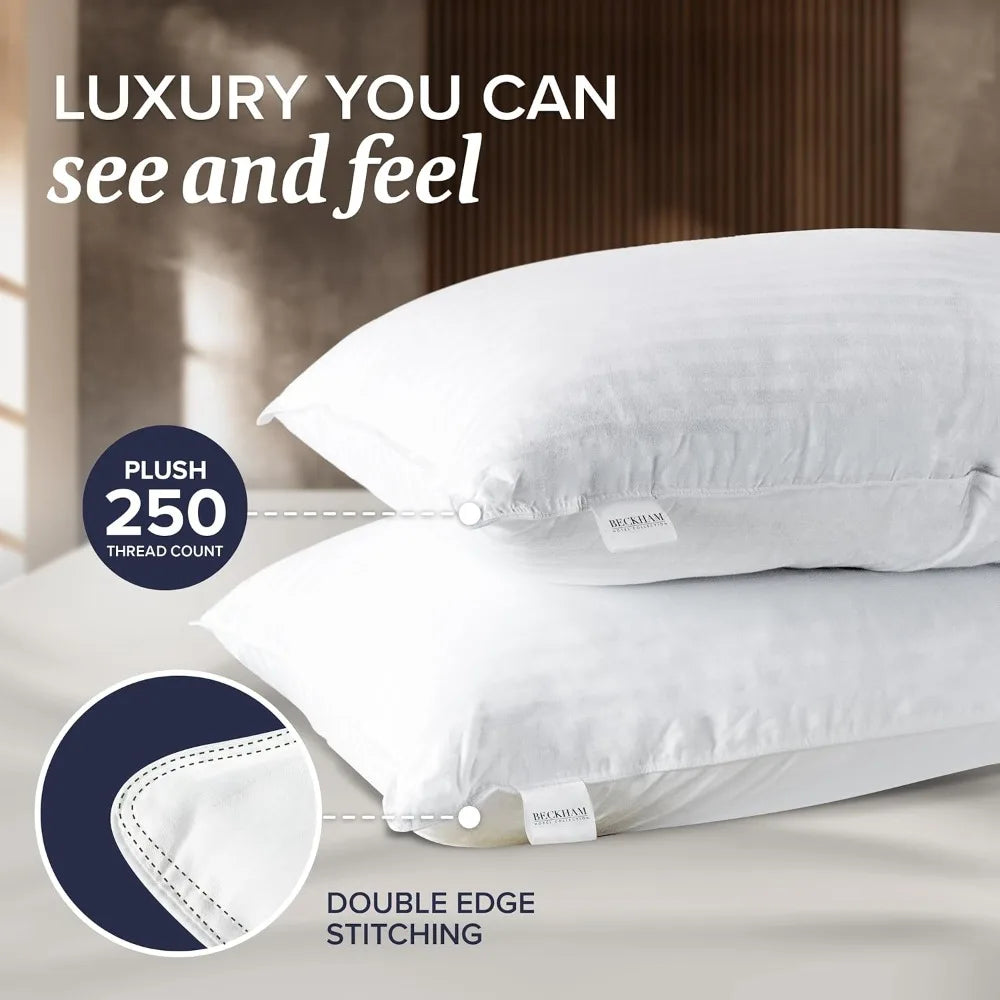 Beckham Hotel Collection Down Alternative Pillows Set of 2