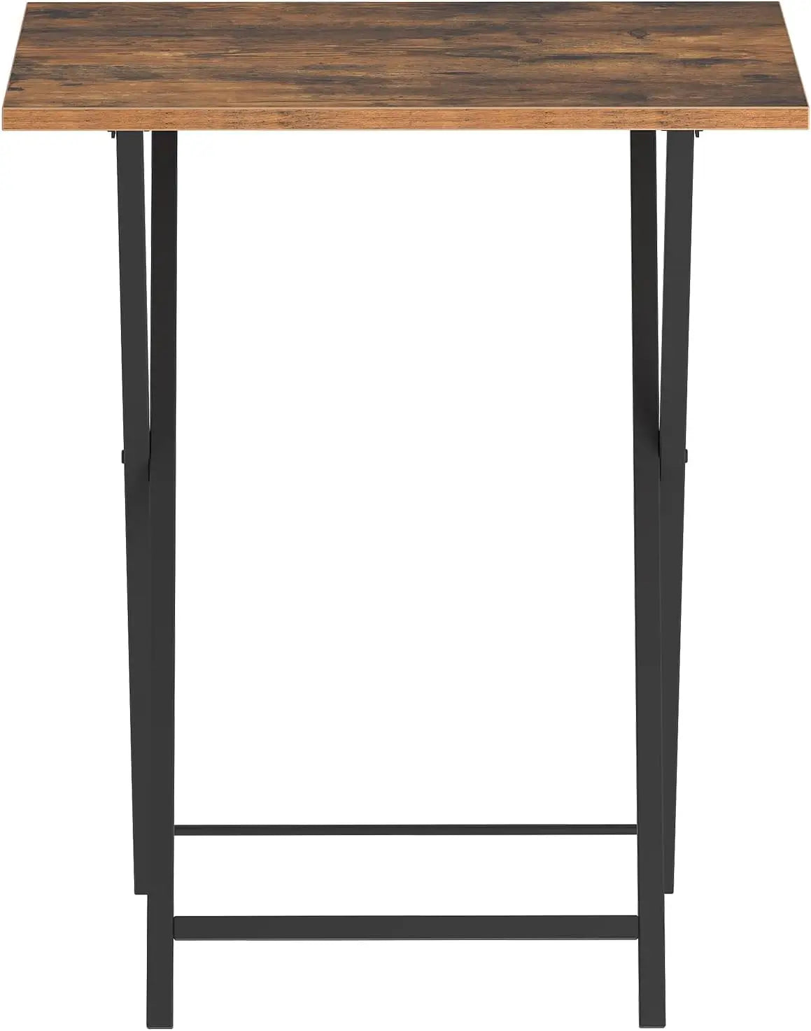 XIUWO Folding TV Tray Tables Set For Small Spaces