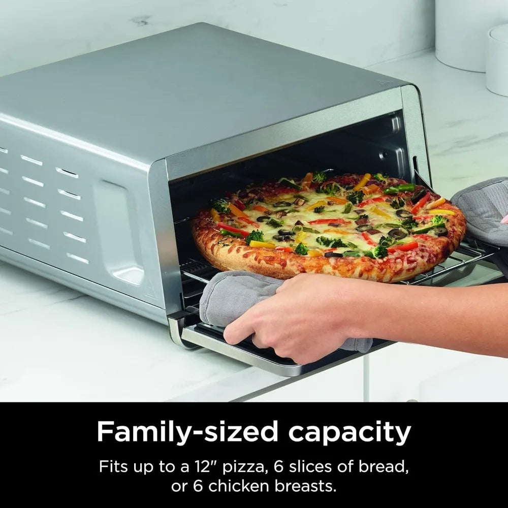 Ninja 8-in-1 Air Fryer Toaster Oven Combo with Auto Cook