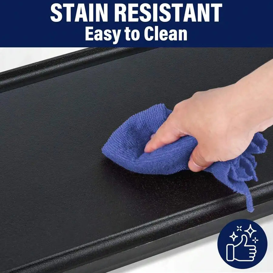 XMSJ Cast Iron Reversible Grill And Griddle Pan Preseasoned