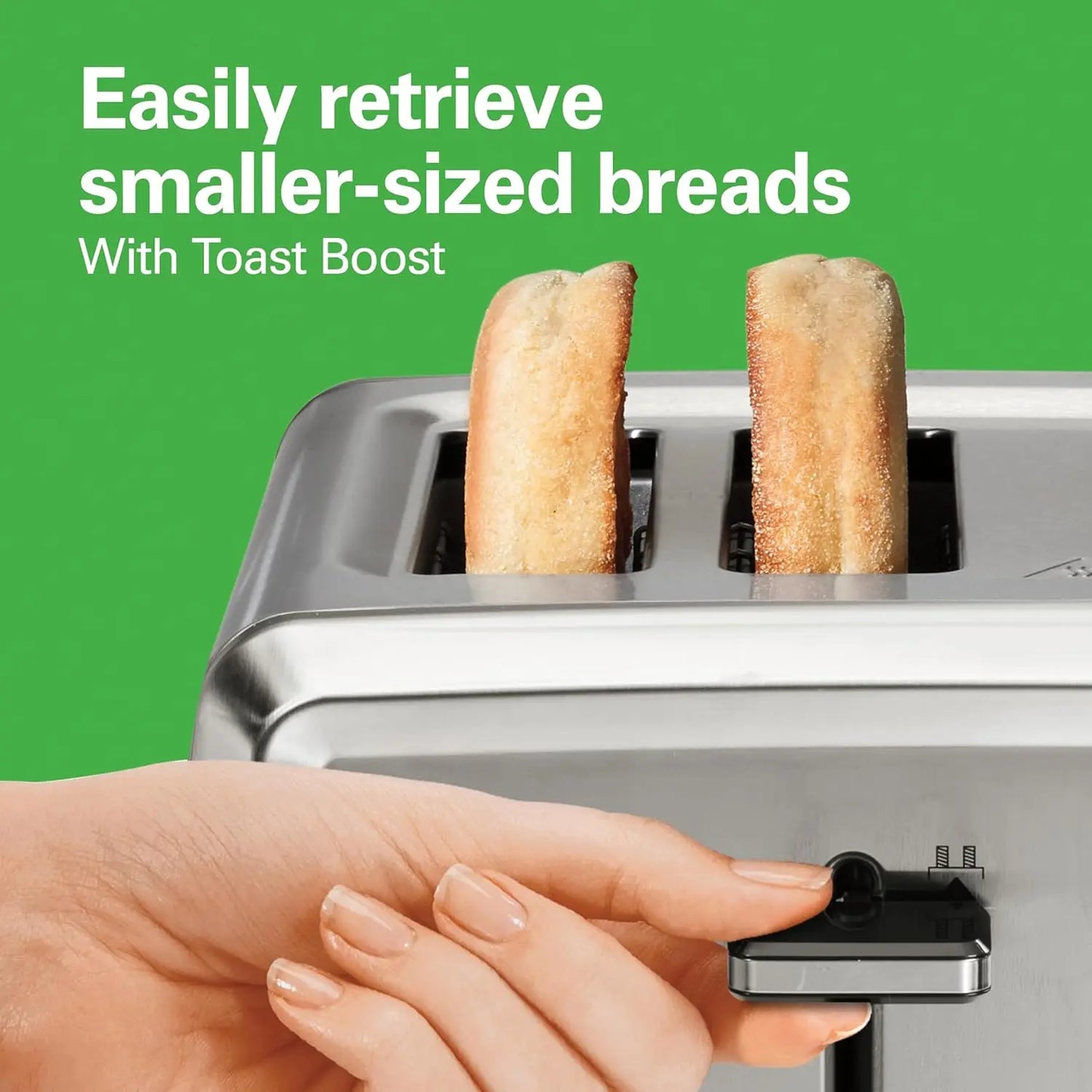 XMSJ 4 Slice Toaster Extra Wide Slots Bagel Setting Auto Shutoff