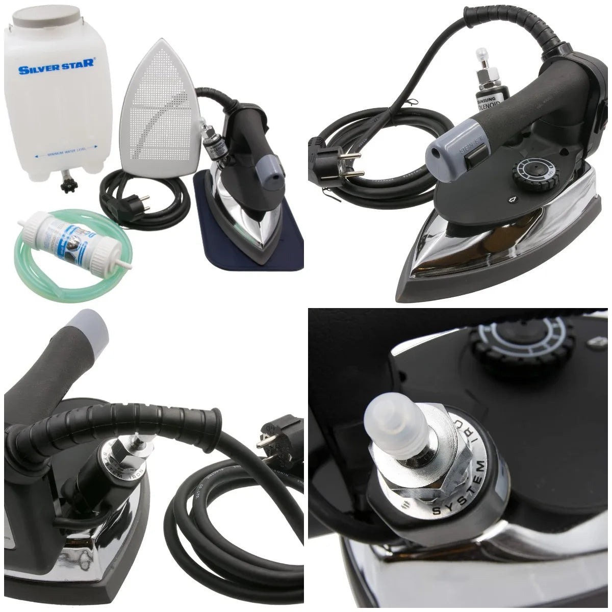 XMSJ ES300 Professional Steam Iron With Gravity Feed System