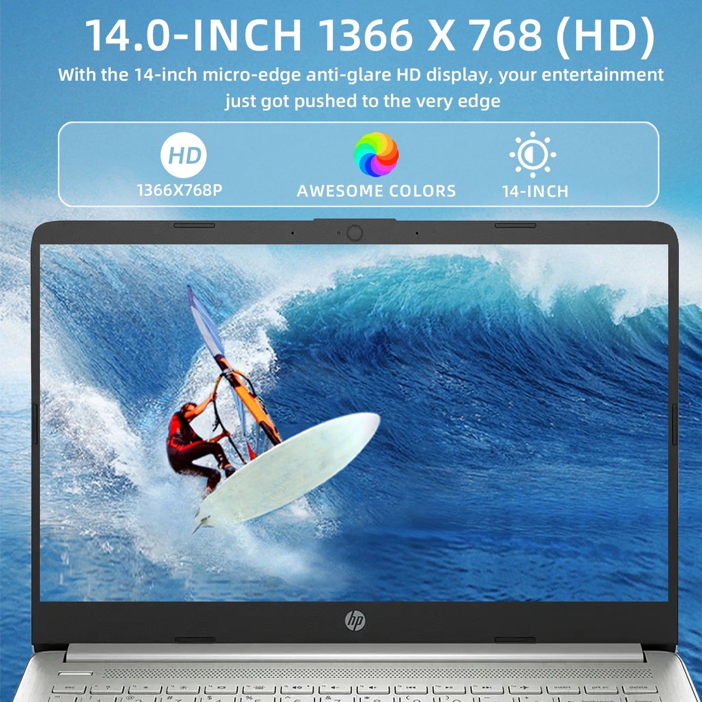 HP Intel Celeron Business Laptop With Windows 11 Home