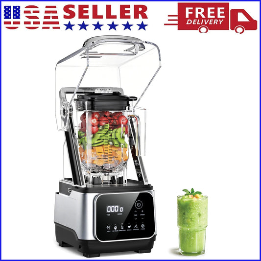 SHICUO 2200W Commercial Blender Six In One Countertop Processor