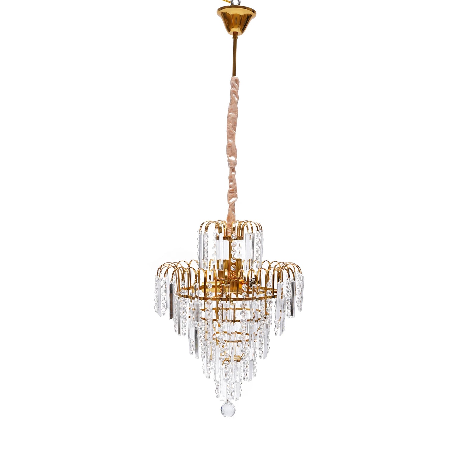 Elegant Modern Ceiling Chandelier Pendant Lighting With K9 Crystal