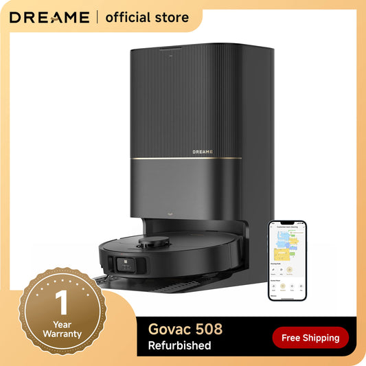 Dreame Govac 508 Robotic Vacuum With Liftable Mop Auto Empty