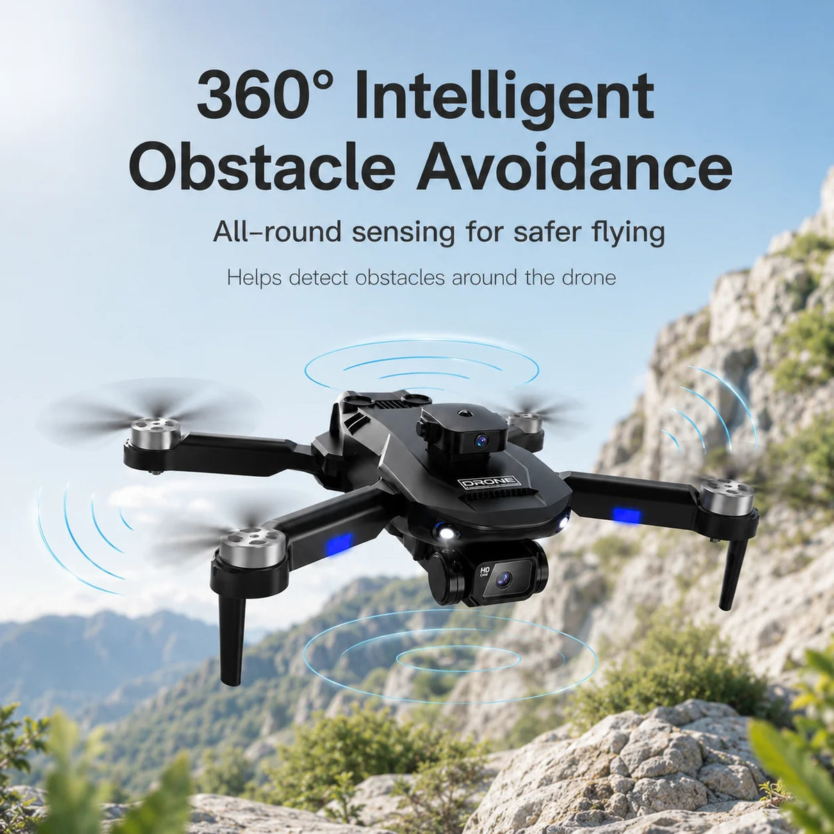 ZNLYRION F196 Brushless Drone With 4K Dual Camera FPV Quadcopter