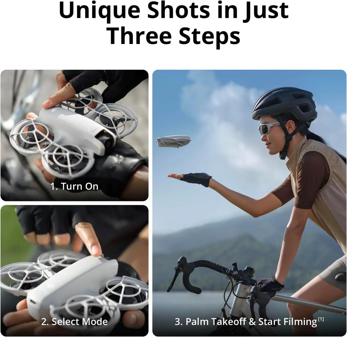 DJI Neo 4K Camera Drone With Tracking And Stabilized Video