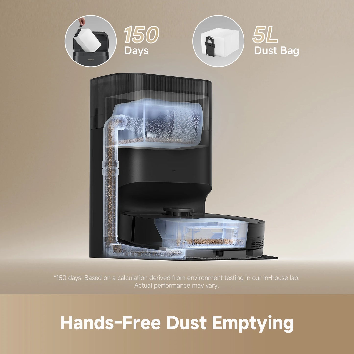Dreame GoVac 300 Robot Vacuum And Mop With 13000Pa Suction