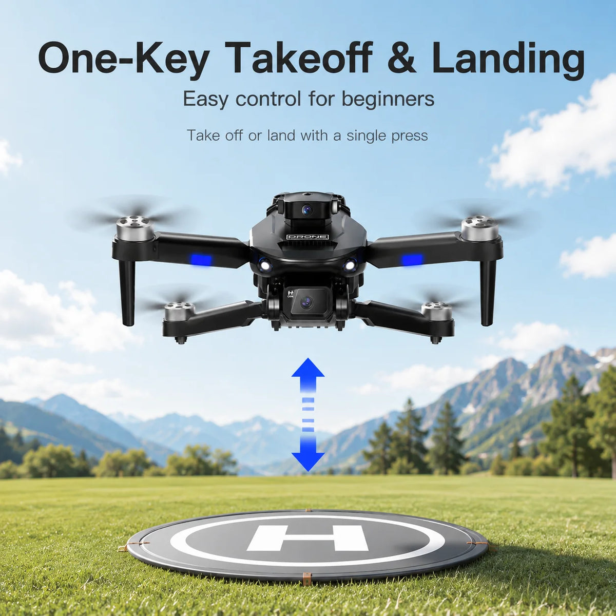ZNLYRION F196 Brushless Drone With 4K Dual Camera FPV Quadcopter