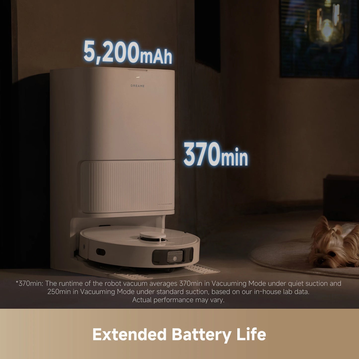 Dreame Robot Vacuum And Mop 13000Pa Suction With Auto Empty Base Station