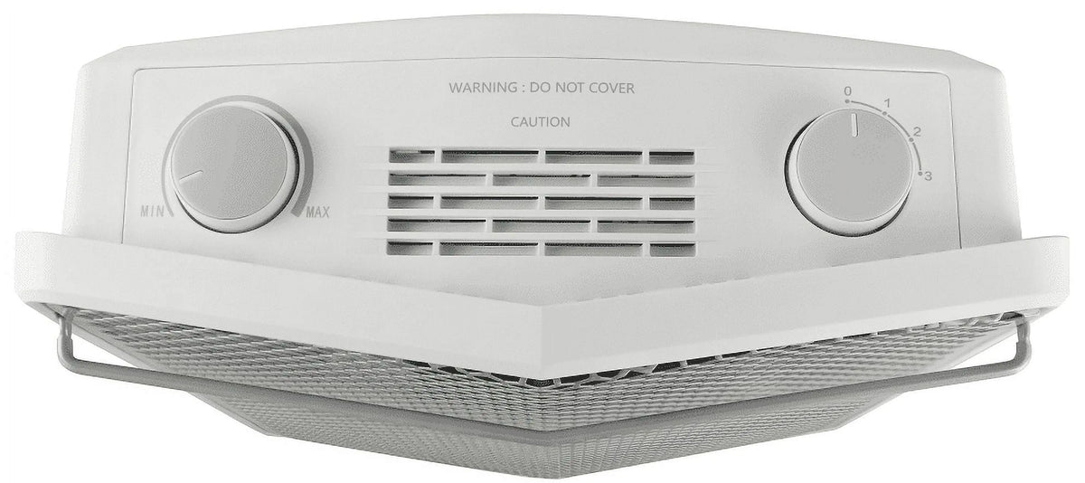 Midea Quartz Electric Space Heater With Adjustable Thermostat Safety Protection