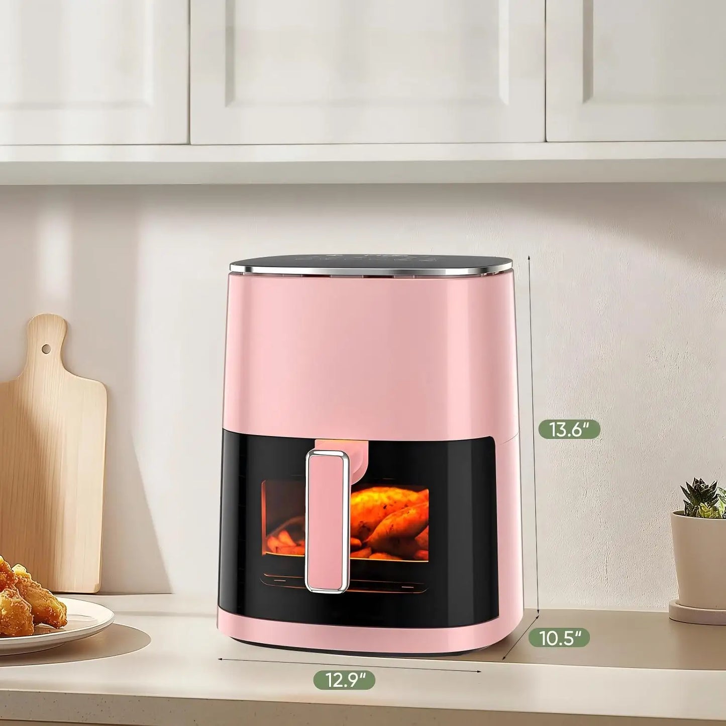Air Fryer With Viewing Window 12 In 1 Functions Countertop