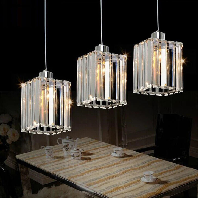Vetulus Modern K9 Crystal Ceiling Chandelier For Living Spaces