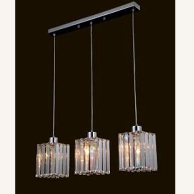 Vetulus Modern K9 Crystal Ceiling Chandelier For Living Spaces