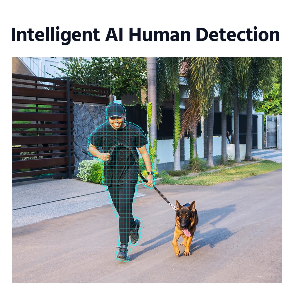 ANNKE WiFi Surveillance System With NVR Cameras And AI Detection