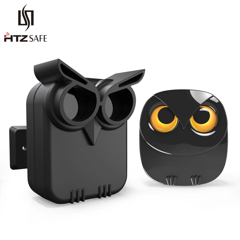 HTZSAFE Wireless Driveway Alarm With Waterproof PIR Motion Detector