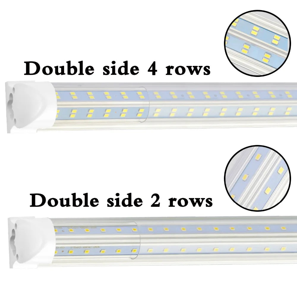 BSK.BESTKA 120W LED Tube Light 12500Lm High Brightness