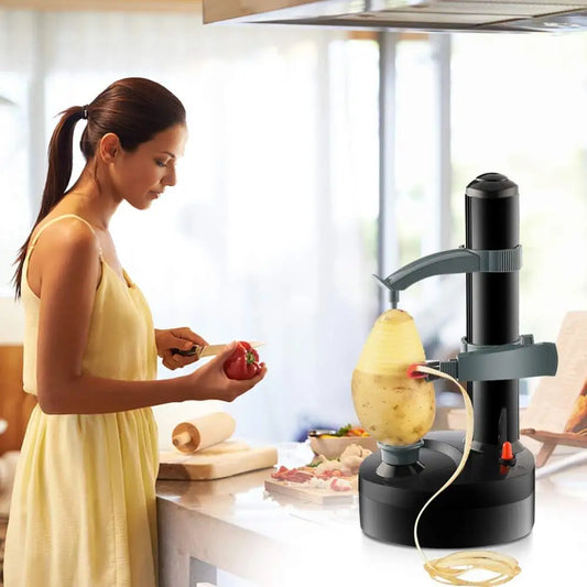 Jianyana Multifunctional Automatic Electric Potato Peeler And Fruit Cutter