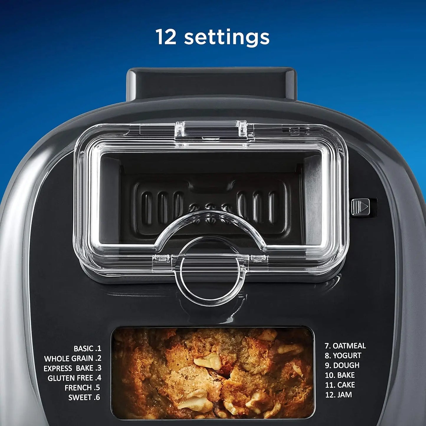 XMSJ Bread Maker With Express Bake High Power Stainless Steel