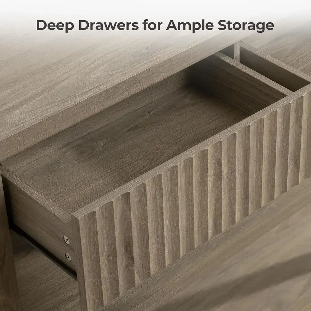 Entryway Table With Storage And 2 Drawers And Shelves