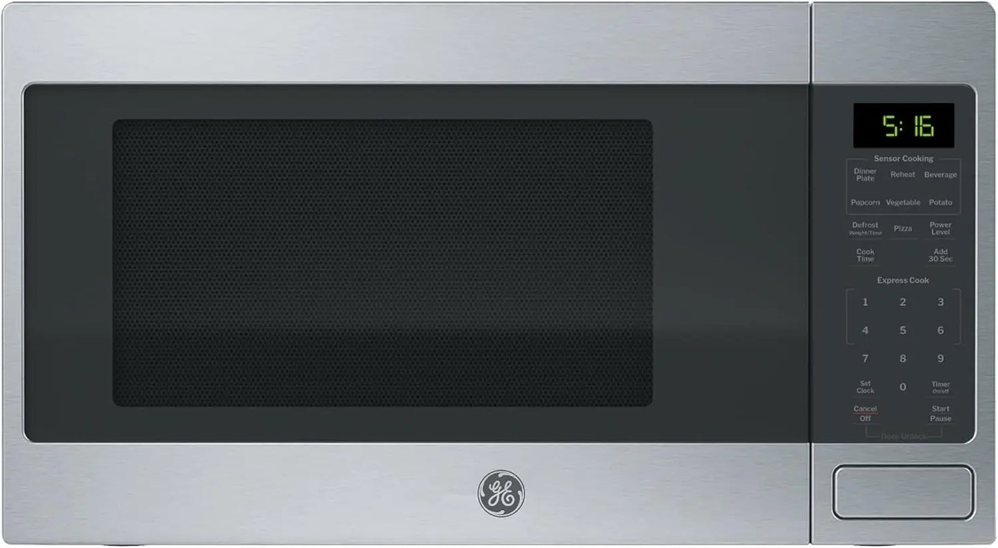 XMSJ Countertop Microwave Oven 1150W With 8 Auto Cook Settings Child Lock