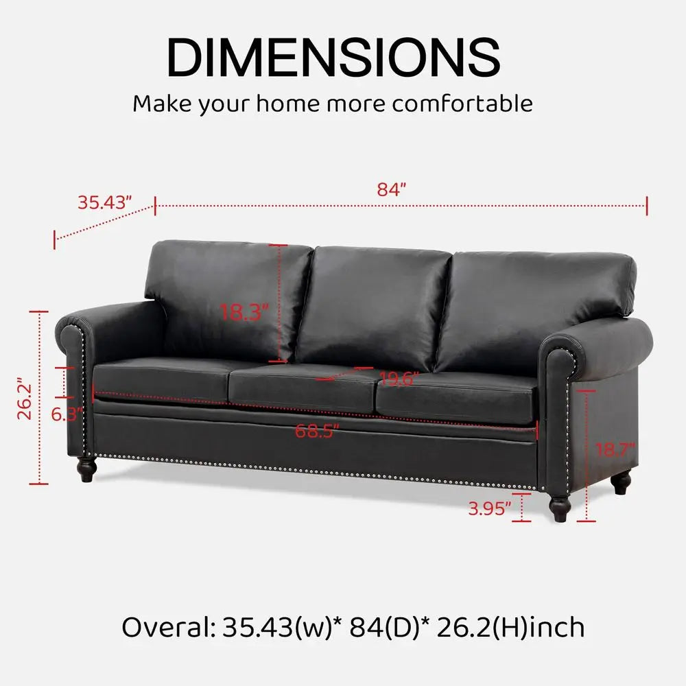 Waiting Room Loveseat With Arms For Office Lobby Black Vinyl
