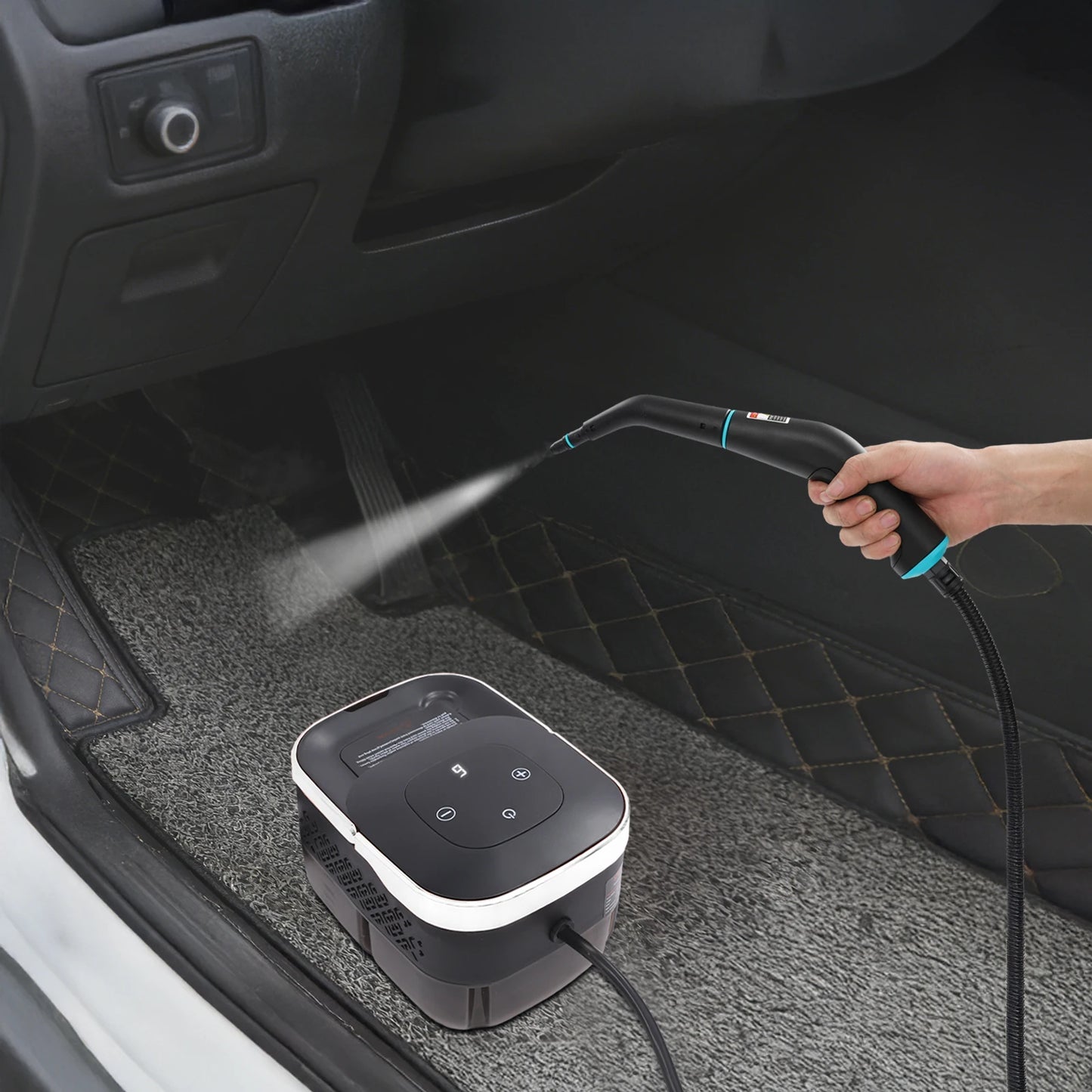 Bymaocar 1500W Steam Cleaner Set With Adjustable High Pressure Nozzles