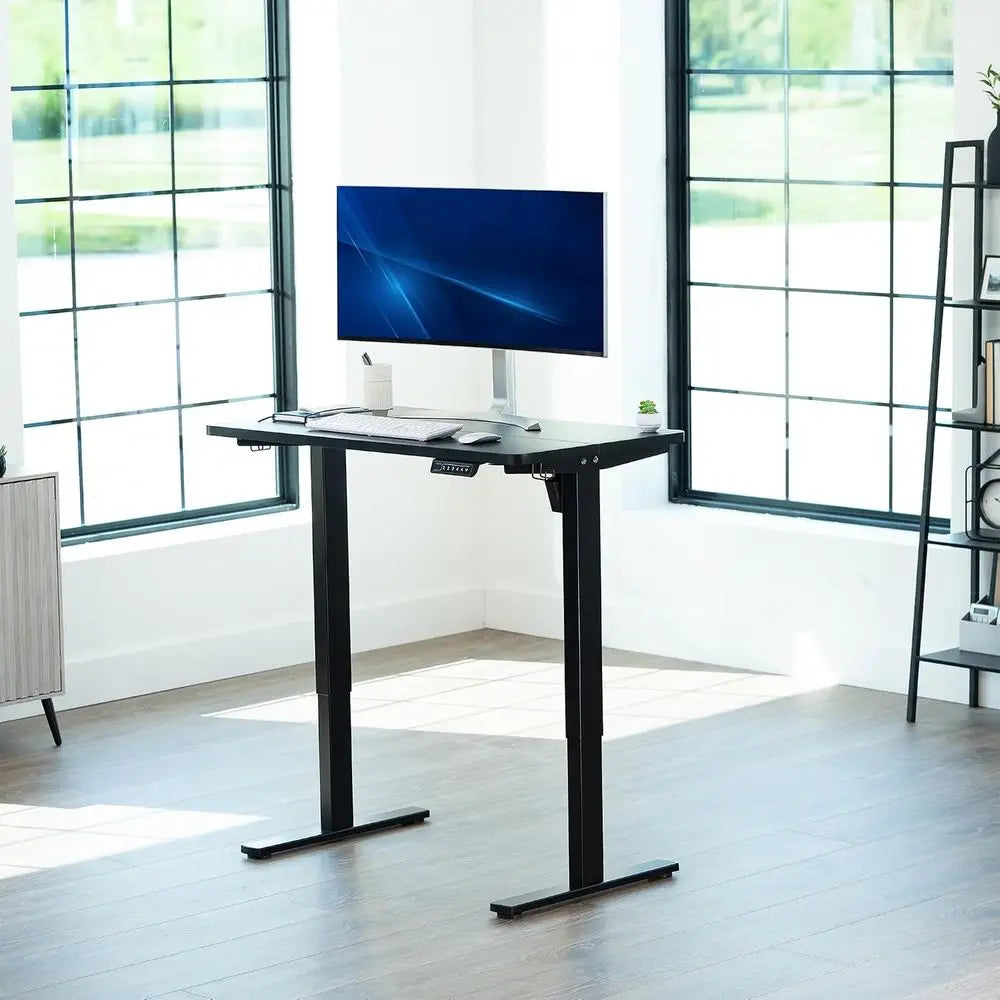 Metal Frame Electric Standing Desk With Memory Controls