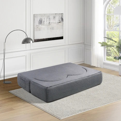 Folding Sofa Bed Floor Sofa Convertible Teddy Bear Sleeper Futon