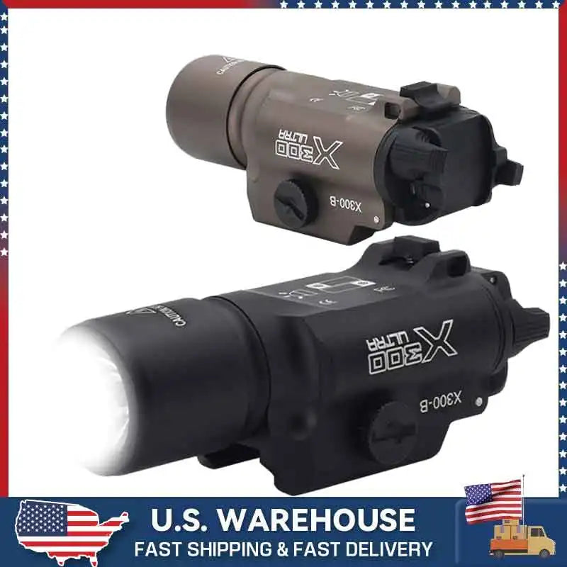 Tactical X300UB Led Weapon Light With Picatinny Rail Mount