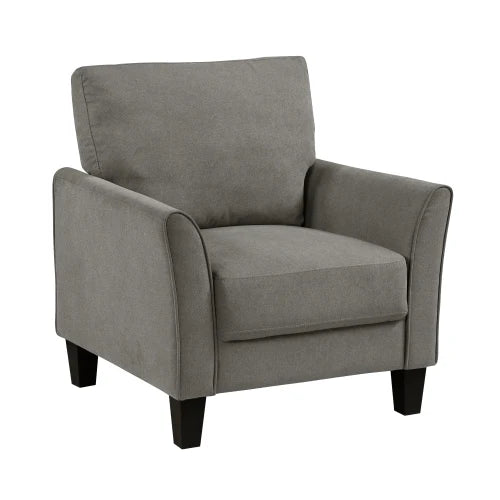 Modern Living Room Sofa Set With Soft Plush Cushions