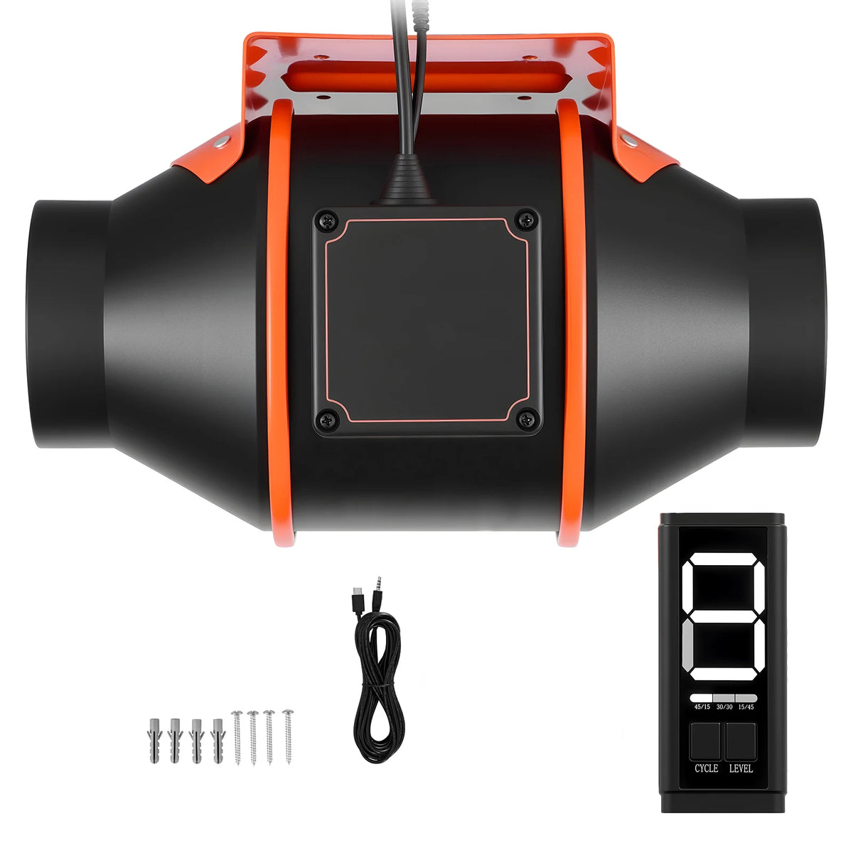 SucceBuy Inline Duct Fan With EC Motor And PWM Controller