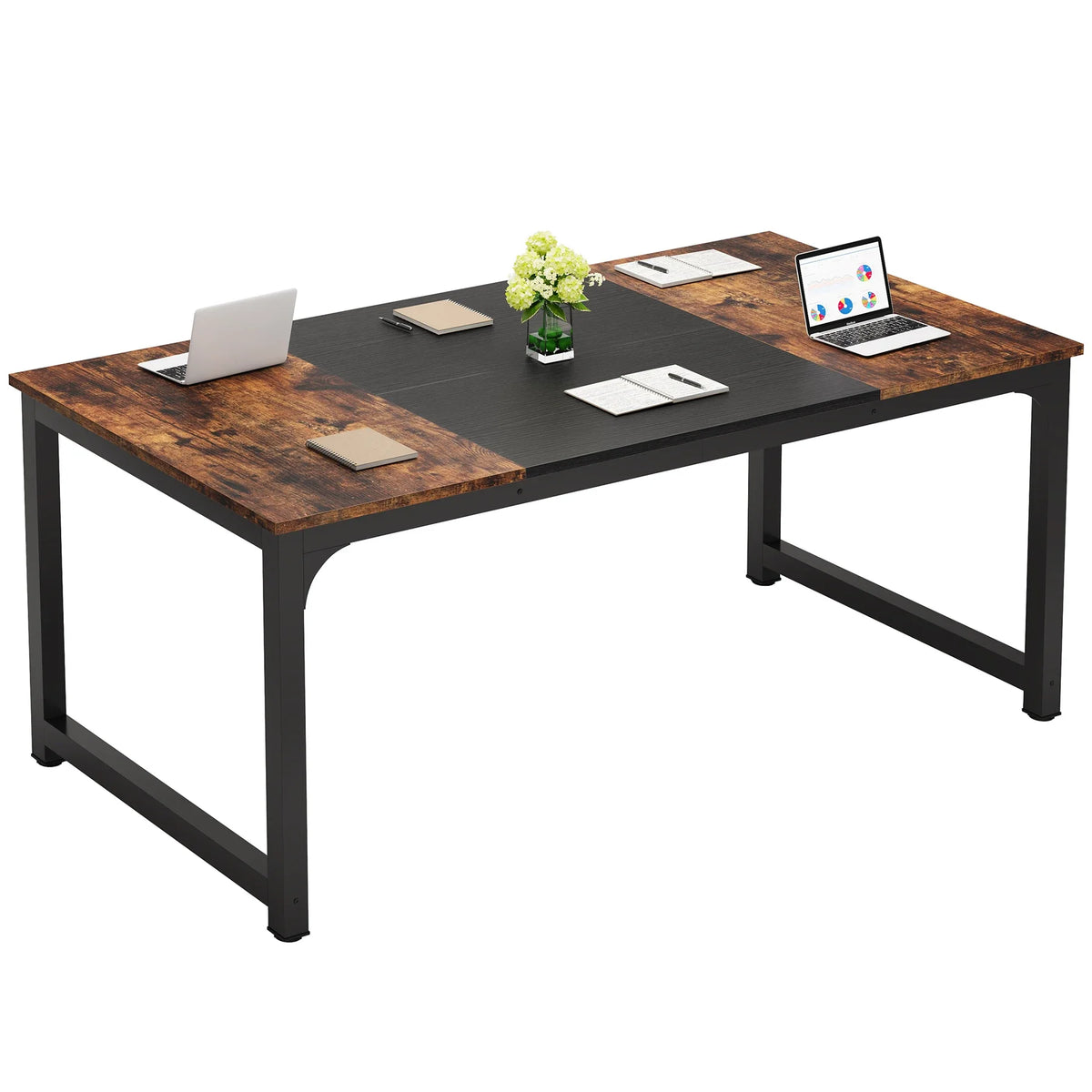 Tribesigns Modern Computer Desk Wooden Home Office Table