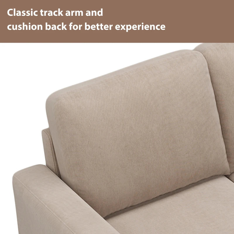 Reversible Sectional Sofa With Storage Chaise Three Piece Set Nailhead Linen