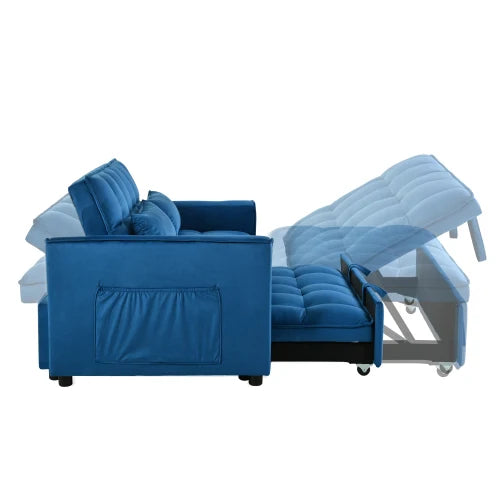 Multifunctional Convertible Sofa Bed 3 In 1 Pull Out Sleeper