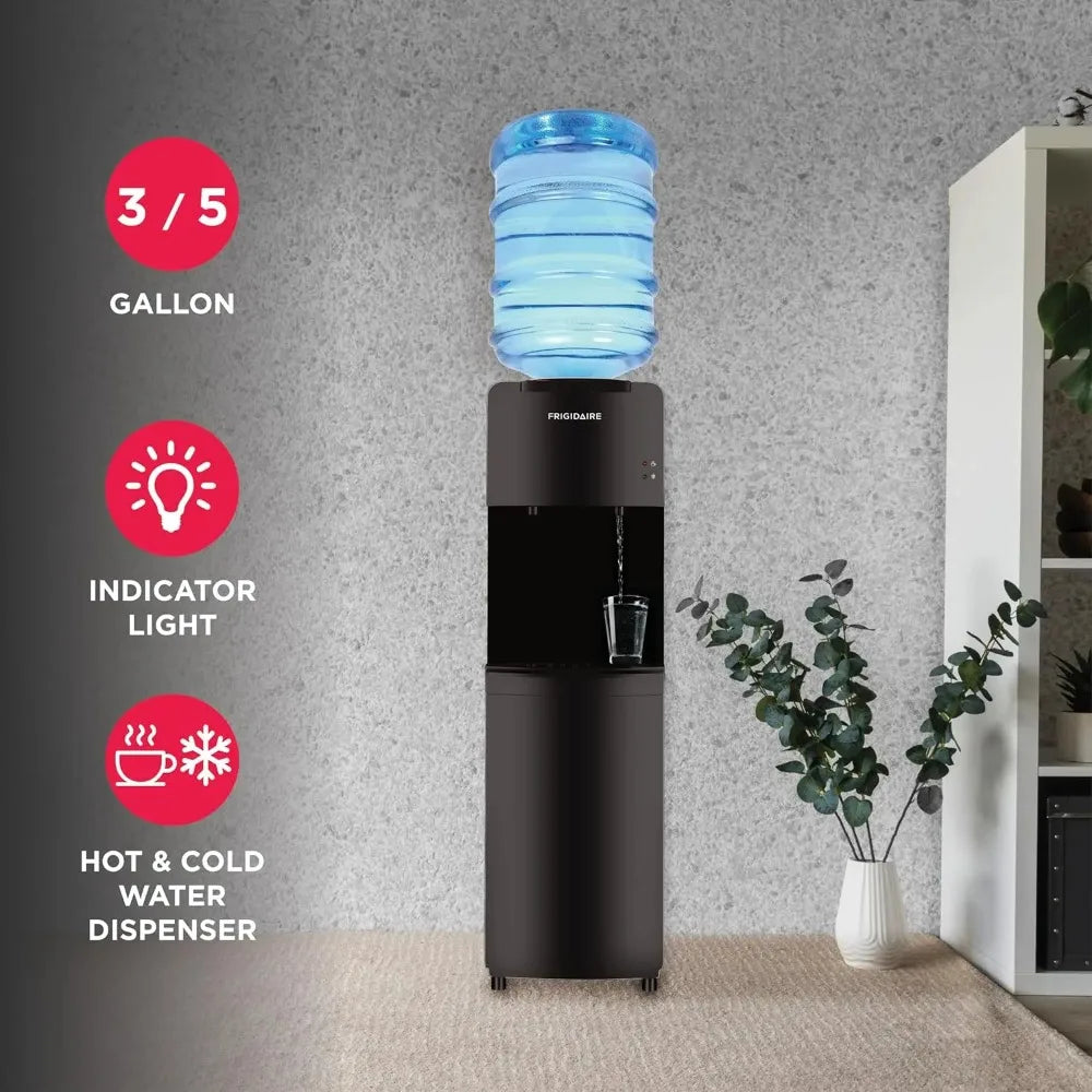 XMSJ Top Loading Water Dispenser Hot Cold Child Safety Lock