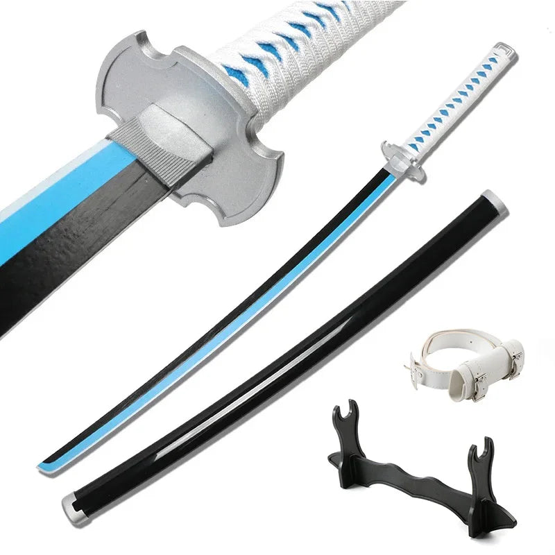 Anime Katana Cosplay Bamboo Wooden Toy Sword Tanjiro Zenitsu Kyoujurou