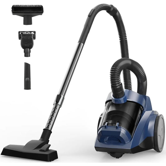 XMSJ Bagless Canister Vacuum Cleaner With HEPA Filter