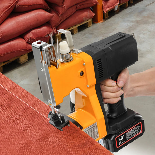 36V Cordless Bag Sewing Machine 210W Portable Sack Sealer