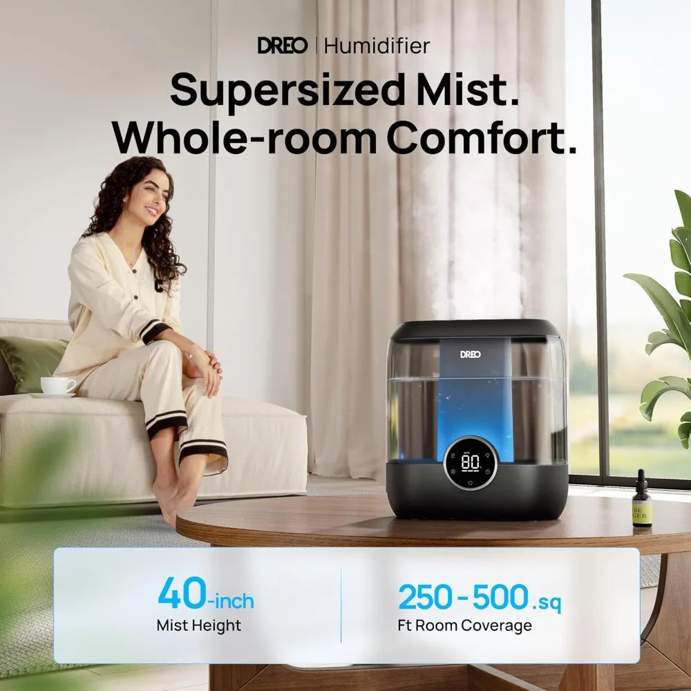 XMSJ Dreo Ultra Quiet Humidifier for Large Rooms Performance